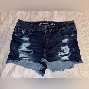 American eagle jean shorts